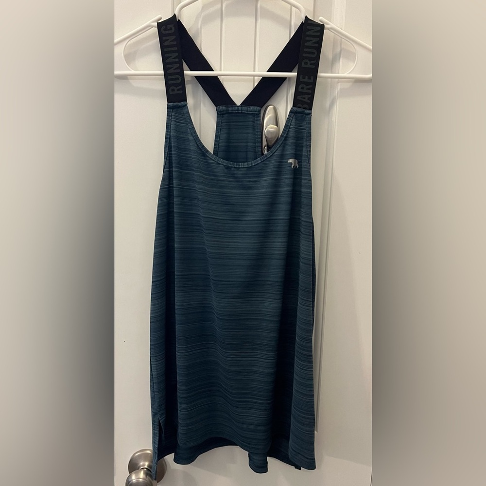 Running Bare Tank Top 6/8 Racer Back (retail $78) EUC